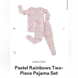 Little Sleepies Pastel Rainbows pajama pant